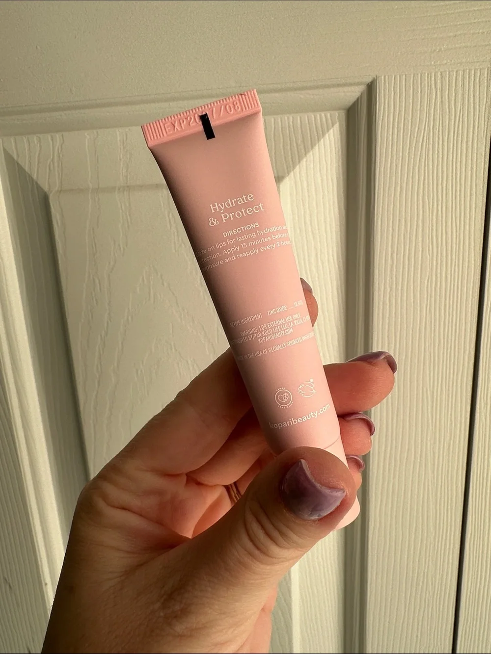Kopari Lip Love Moisture Balm SPF 30 — Soft Pink